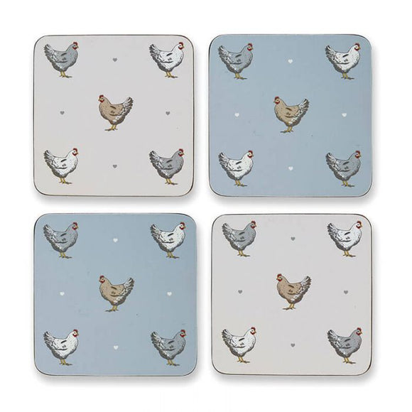 Farmers Kitchen  Set of 4 Coasters