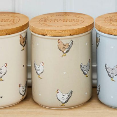 Farmers Kitchen  Ceramic Coffee Canister