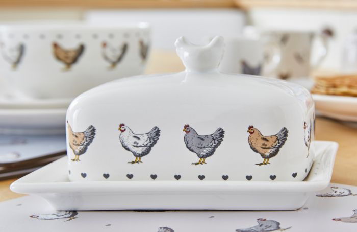 Farmers Kitchen  Butter Dish