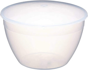Kitchencraft Plastic Pudding Basin with Lid 3 Pint 1.7L
