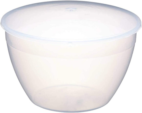 Kitchencraft Plastic Pudding Basin with Lid 3 Pint 1.7L