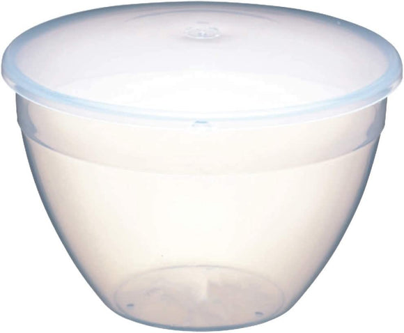 Kitchencraft Plastic Pudding Basin with Lid 2 Pint 1.1L