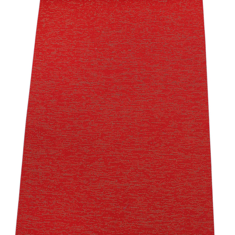 Peggy Wilkins Lustre Table Runner Red and Gold