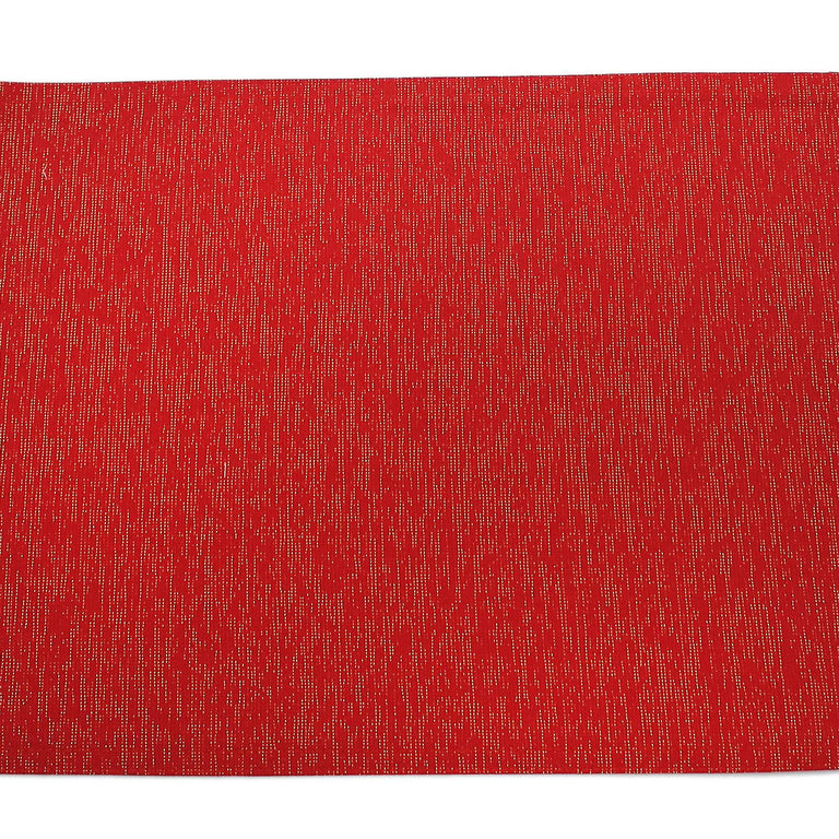Peggy Wilins Lustre Placemat Red and Gold