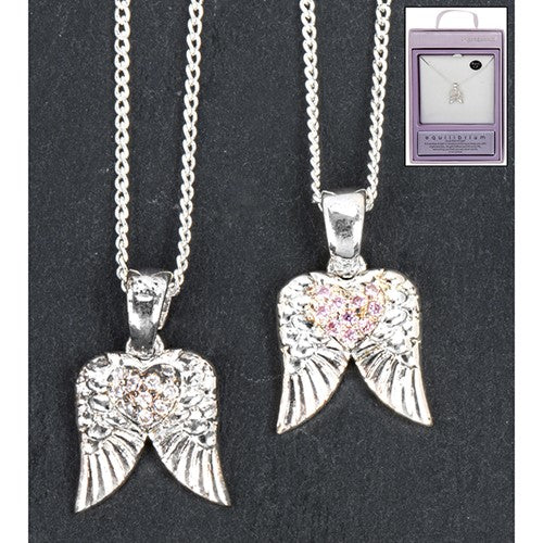 Equilibrium Angel Wings Necklace