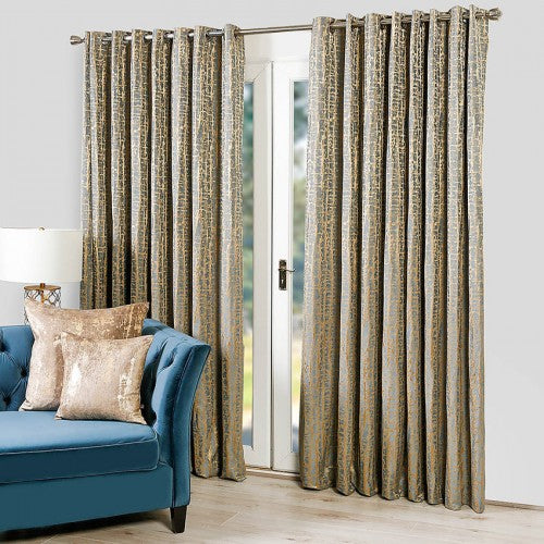 Scatterbox Leon Curtains  Blue