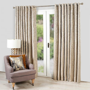 Scatterbox Leon Curtains  Silver