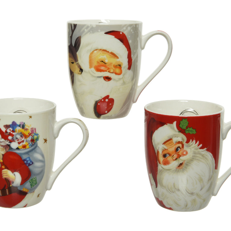 Christmas Mug With Santa Design