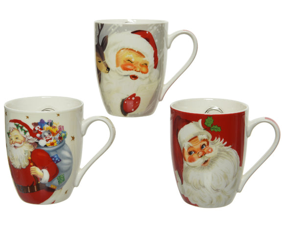 Christmas Mug With Santa Design