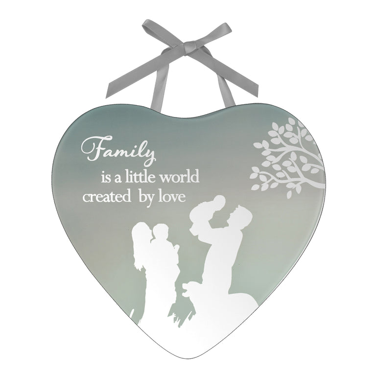 Reflections of the Heart Family Plaque
