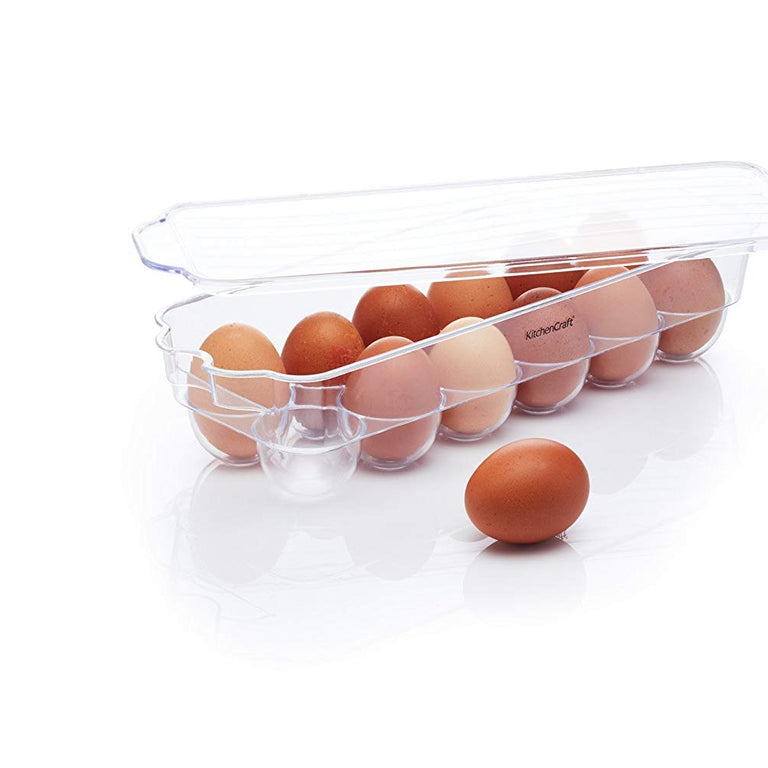 KitchenCraft Plastic Fridge Egg Basket