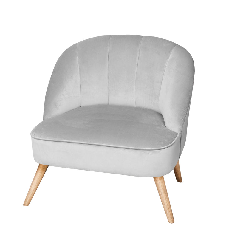 Luxury Hestia Cocktail Chair Grey