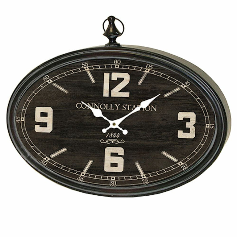 Clock Connolly Fern Cottage Oval Connolly Station Clock