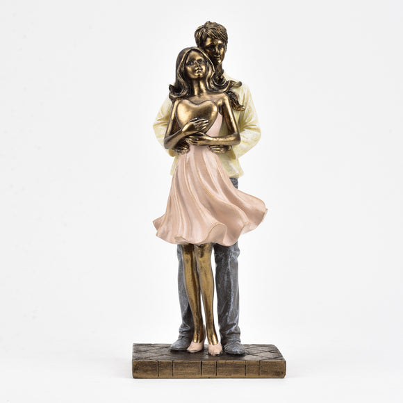 Juliana Couple Embracing Figurine