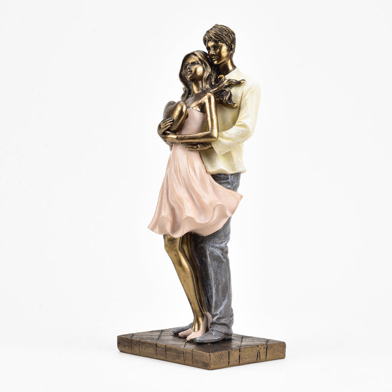 Juliana Couple Embracing Figurine