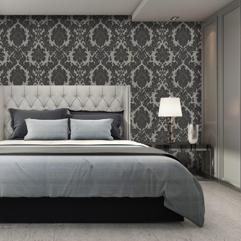 Belgravia San Remo Damask Wallpaper