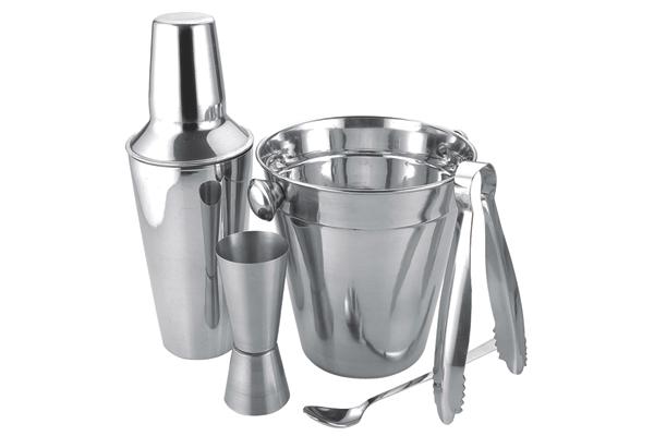 Apollo Stainless Steel Cocktail Set 5pc
