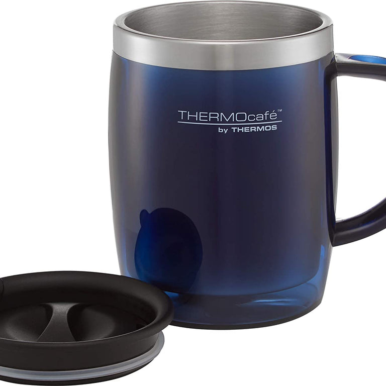 ThermoCafé Translucent Desk Mug Midnight Blue 0.45L