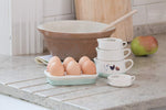 Apple Farm Stoneware 6 Egg Holder