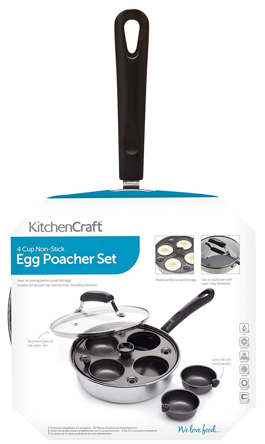 POACH PERFECT SILICONE EGG POACHER - Eddingtons