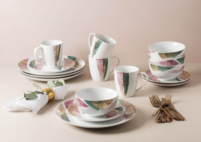 Portmeirion Studio Torn 16 Piece Dinner Set