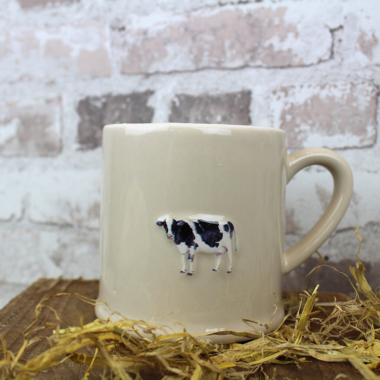 Cow Stoneware Mug