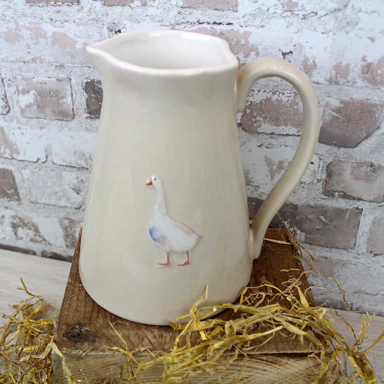 Goose Stoneware Jug