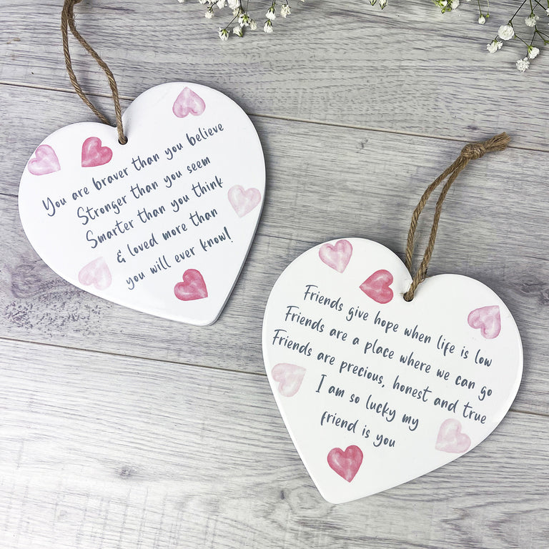 Ceramic Heart Hanger