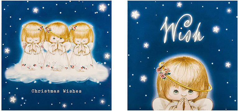 Hallmark Irish Heart Foundation Charity Christmas Card Angel Set