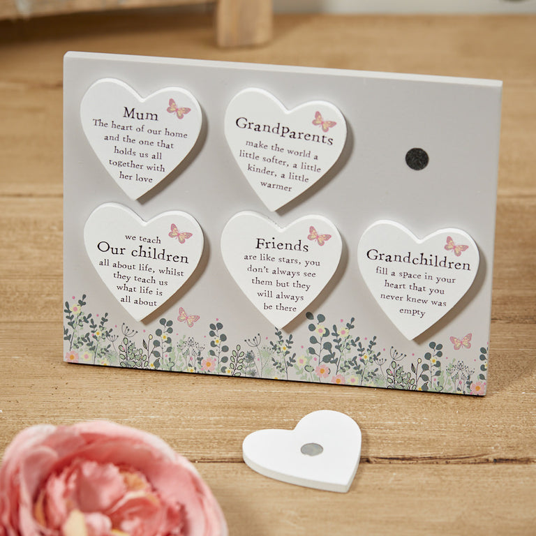 Floral Heart Magnet
