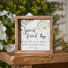 This Framed Textured Plaque is A Heartwarming Gesture for Treasured Friendships, Crafted with Love and Gratitude.