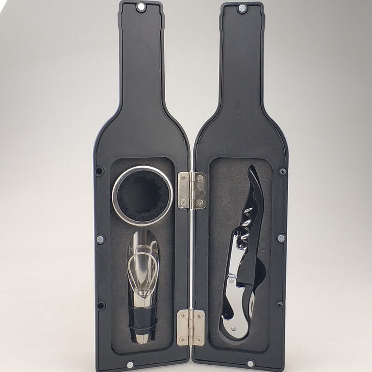 Wine Bottle Set  3 Pieces