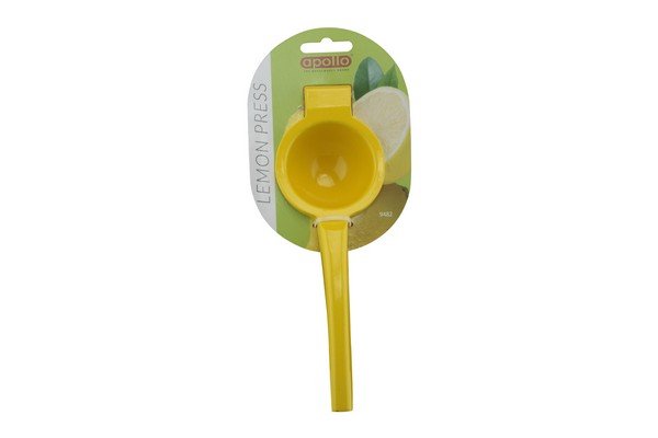 Apollo Lemon Press Manual Citrus Juicer – Sturdy, Easy-to-Use Food Preparation Tool for Fresh Lemon Juice