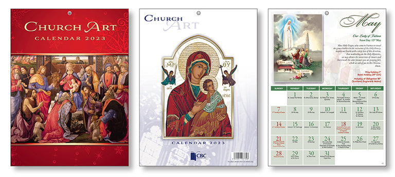 Church Art Calendar Our Lady of Grace