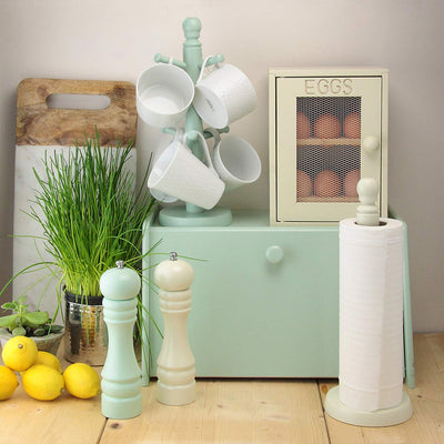 Apollo Housewares Cream Bread Bin