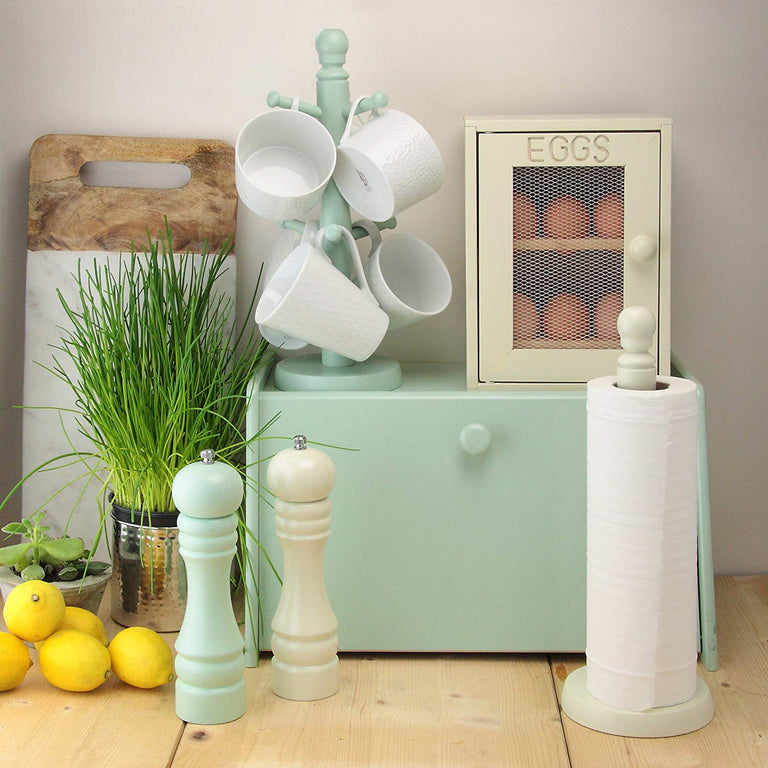 Apollo Housewares Cream Bread Bin
