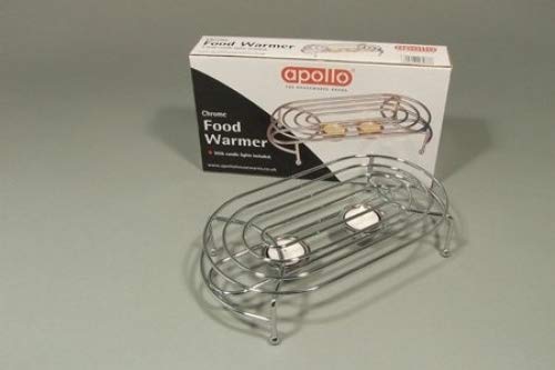 Apollo Housewares Chrome Food Warmer Oval