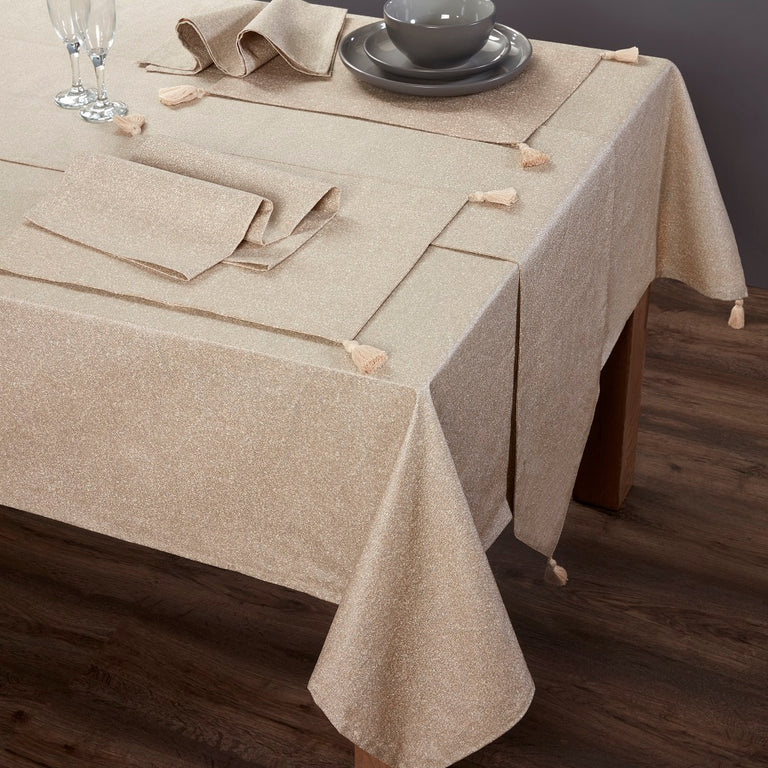 Glitter Tassel Tablecloth