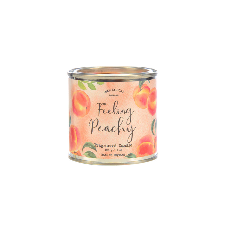 Feeling Peachy Tin Candle