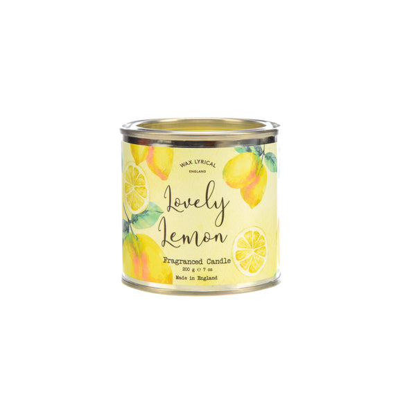 Lovely Lemon Tin Candle