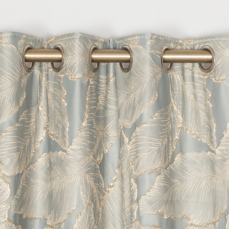 Alsace Curtains Aqua