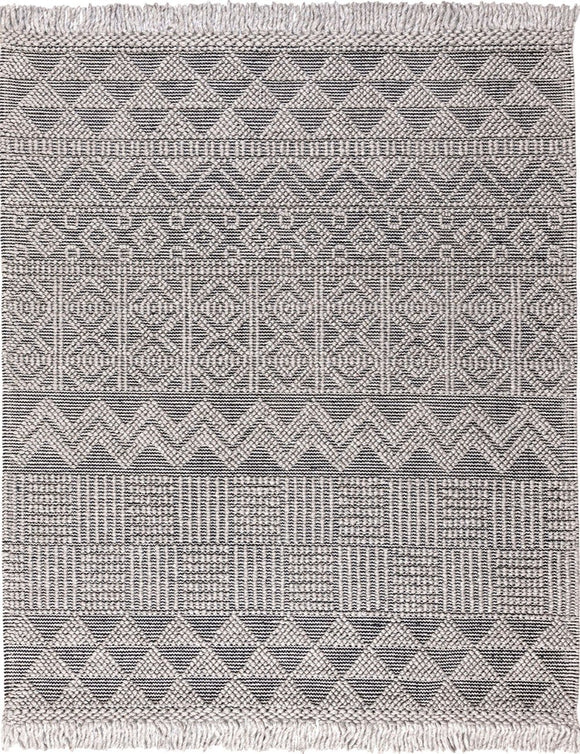 Anya Rug 01 Grey Black