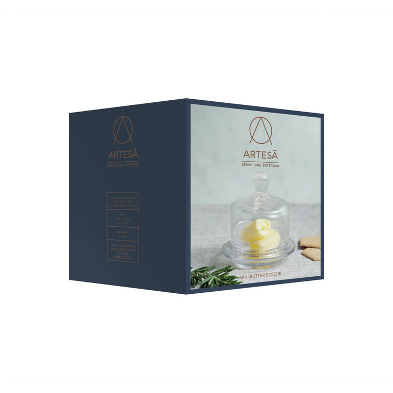 Artes Mini Glass Serving Cloche
