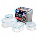 Addis Clip  Close Food Containers 5 Piece Set