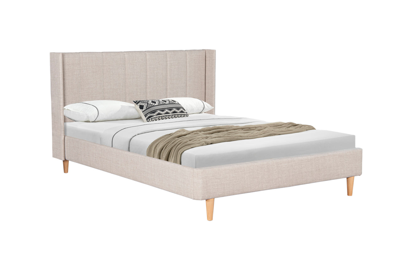 Allegra Double Bed 4'6" Cashmere Shop Double Beds Online Foys.ie Foy and Company