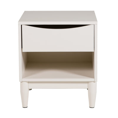 Alesta Bedside Table  White