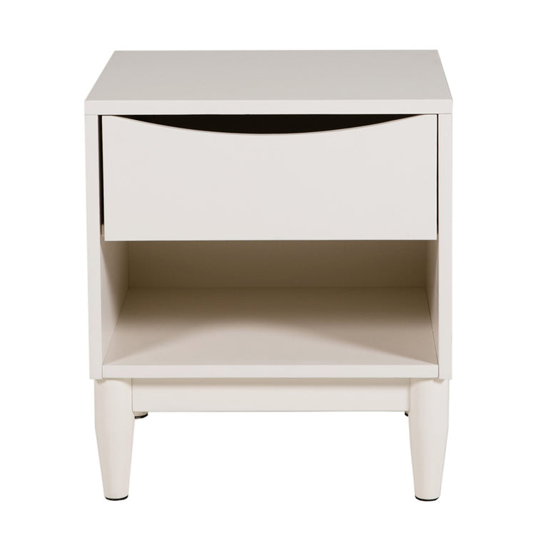 Alesta Bedside Table  White