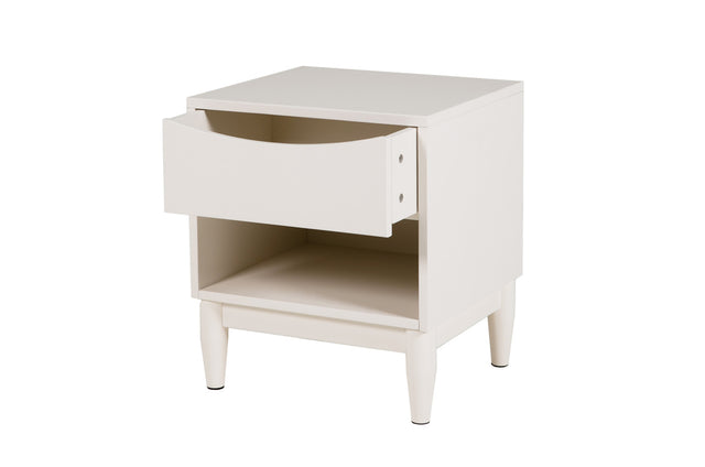 Alesta Bedside Table  White