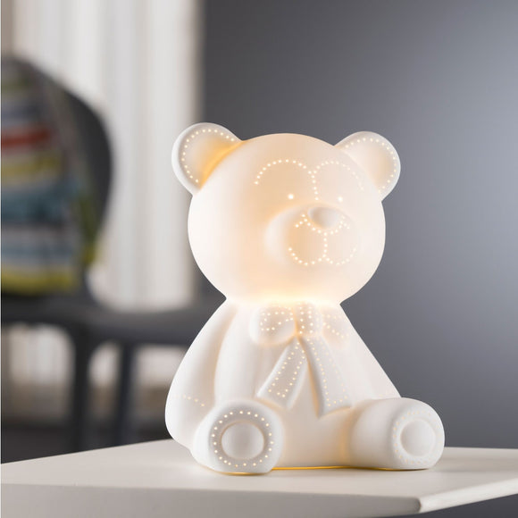 Belleek Living Teddy Bear Luminaire