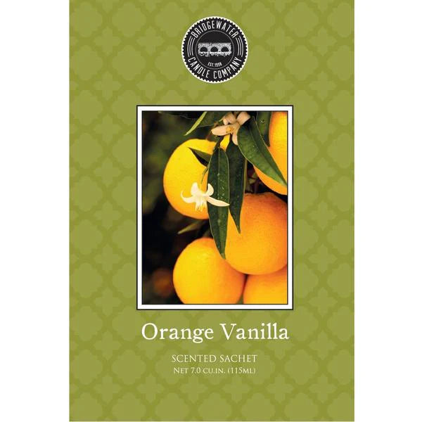 Bridgewater Orange Vanilla Scented Sachet